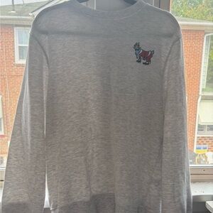 Gray Graphic Sweatshirt